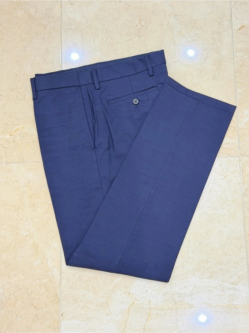 Banana Republic Slim Fit Navy Dress Pants